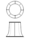 立て骨型